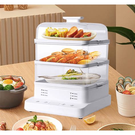 Get Fully Automatic Large Capacity Three Layer Electric Steam Cooker