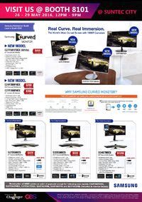 Samsung Monitors Page 1 Brochures From CEE Show 2016 Singapore On