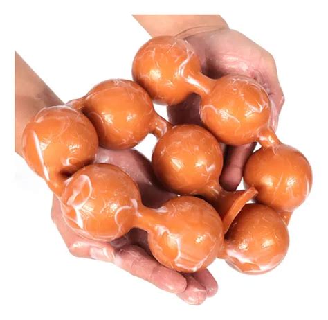 Plug Anal Bolas Largas Bolas Anales De Silicona Sex Toys Meses Sin Inter S