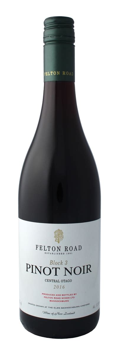 Felton Road Block 3 Pinot Noir 2021