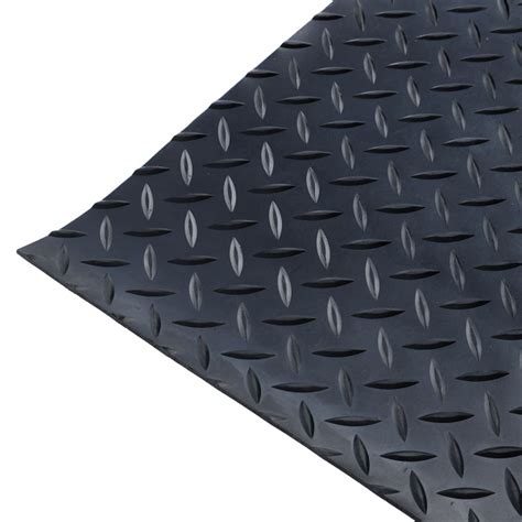 Резиновая рулонная дорожка Rubber Matting 1,2x4м h3 мм "Елка" (черная ...