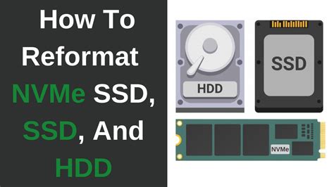 How To Quickly Reformat Your Ssd M2 Nvme Ssd And Hdd In Windows 10