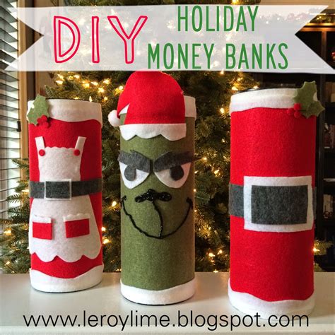 LeroyLime: DIY Holiday Money Banks