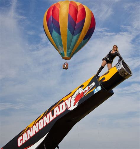 Female human cannonball is back at QuickChek Balloon Festival - nj.com