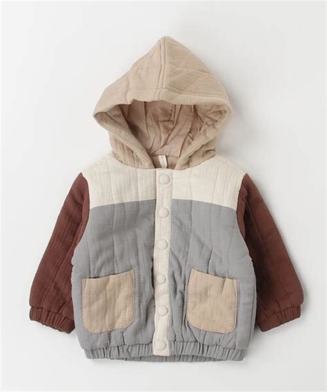 セールQuincy MaeHOODED WOVEN JACKET COLOR BLOCKその他ベビー用品Quincy