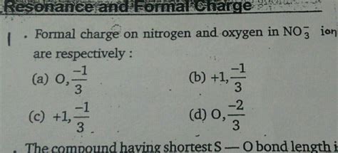 In PO^3 - 4 the formal charge on each oxygen atom and the P - O bond ...