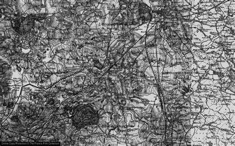 Historic Ordnance Survey Map Of Sound Heath 1897