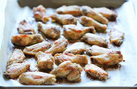 Baked Honey Sriracha Wings Damn Delicious