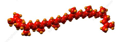 Lycopene Plant Pigment Molecule Stock Image A Science