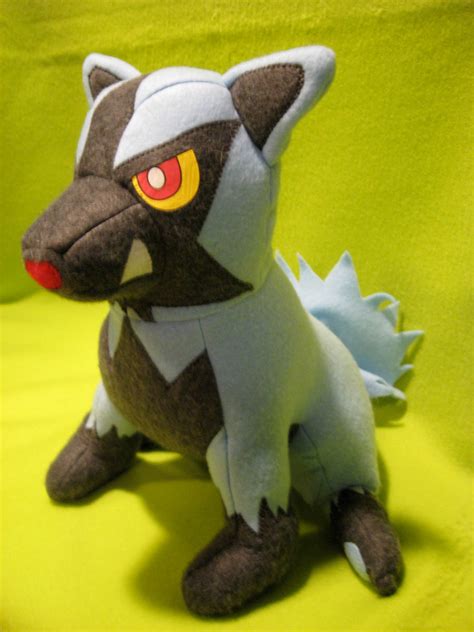 Custom colored Poochyena Plush by Penguinotic on DeviantArt