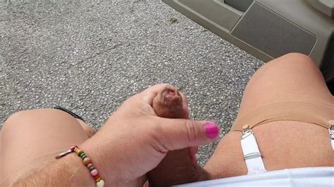 Crossdresser In Nylons And Heels Cums During Roadtrip Gay Man Man Porn XHamster