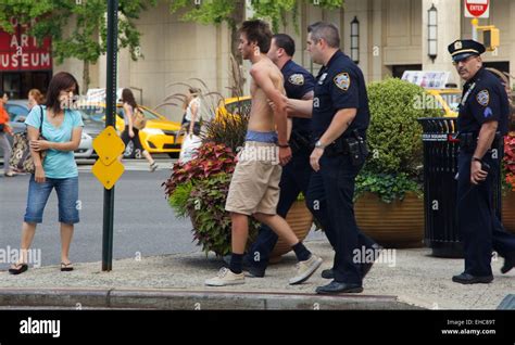 A Shirtless Man Is Kicked Out Of Lincoln Center And Then Arrested