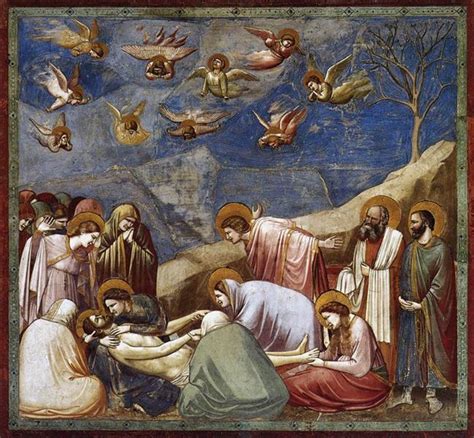 Giotto Lamentation Detail