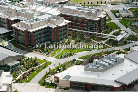 Latitude Image Microsoft Corporate Headquarter S West Campus Redmond Wa Aerial Photo