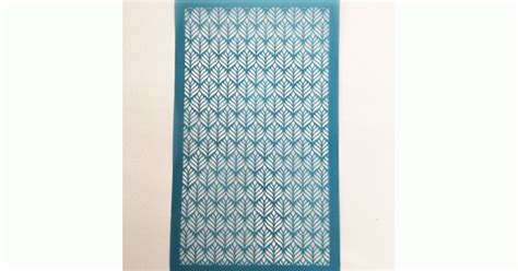 X Mm Silk Screen Sheet Leaf Pattern Silk Screens Kit Over