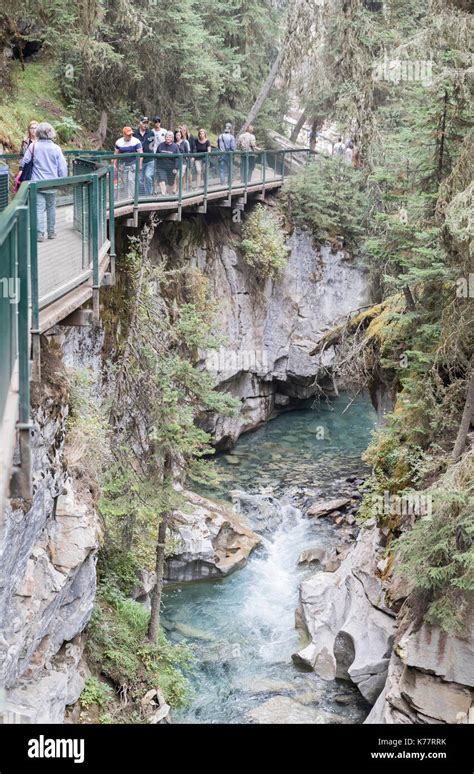 Johnston Canyon Banff National Park Alberta Canada 8 September 2017