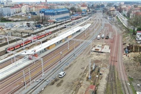 Nowy peron na stacji Olsztyn Główny zdjęcia Wszystko na temat