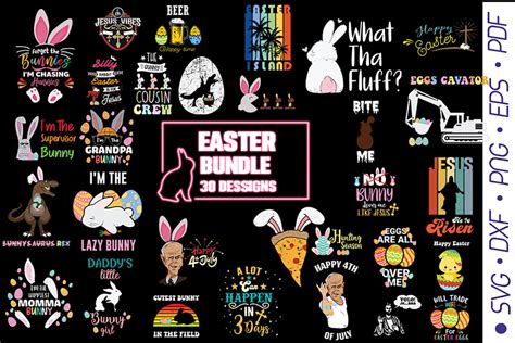 Easter Svg Bundle Bundle · Creative Fabrica