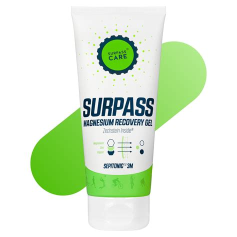 SURPASS Professional Magnesium Menthol Gel for Athletes | Muscle