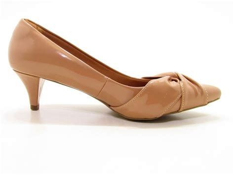 Scarpin Vz Tan Nude Ceci Cal Ados Atacado De Cal Ados
