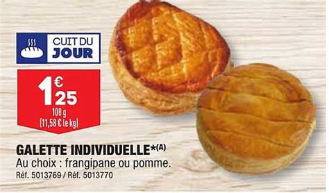 Promo Galette Individuelle Chez Aldi Icatalogue Fr