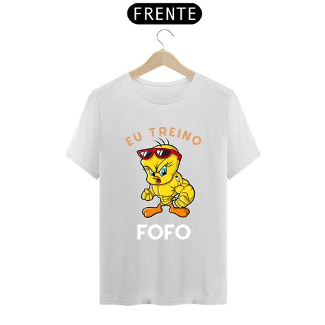 T Shirt Classic EU TREINO FOFO R 69 90 Em BEST WAY CAMISETAS