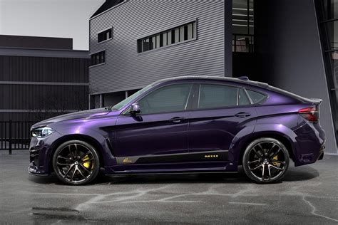 Bmw X6 With Lumma Body Kit Tries Porsche Amethyst Purplepaint