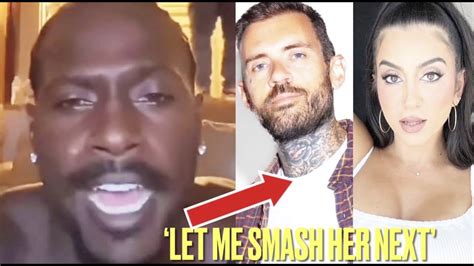 Antonio Brown VIOLATES ADAM 22 Telling Him He WANTS TO SMASH HIS WIFE