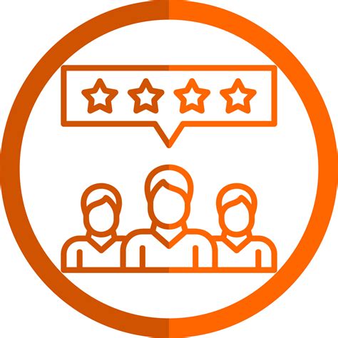 Customer Reviews Vector Icon Design 20859000 Vector Art At Vecteezy