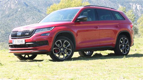 Der Škoda Kodiaq RS im Test oe24 at