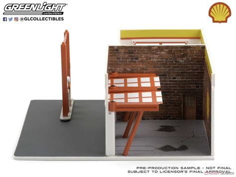 Diorama Sheel Greenlight Posto De Gasolina Hot Wheels Expositor Cidade Da Maia Olx Portugal