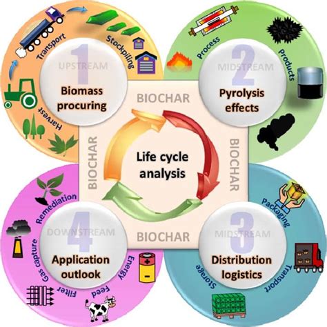 The Various Stages Of The Lca Of Biochar Download Scientific Diagram