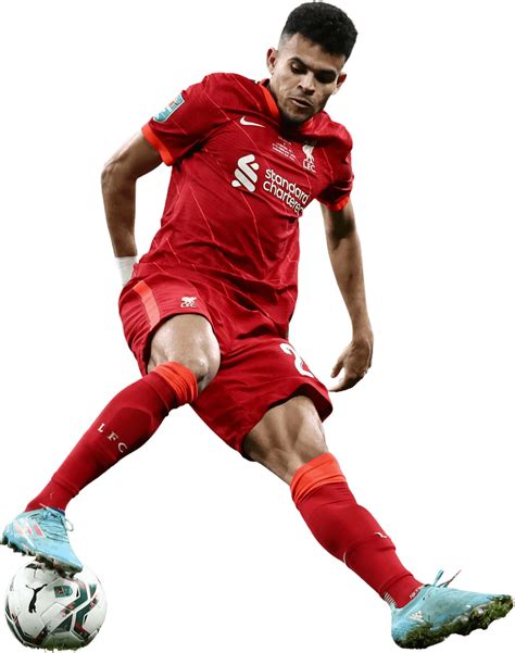 Luis Diaz Liverpool Football Render Footyrenders