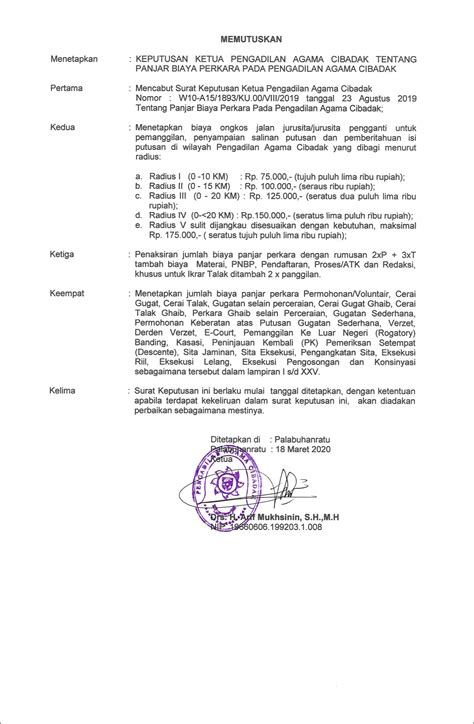 Contoh Surat Permohonan Konsinyasi Pengadilan Agama Surat Permohonan