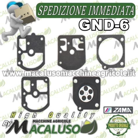 Serie Membrane Carburatore Zama Gnd Decespugliatore Guarnizioni Gnd