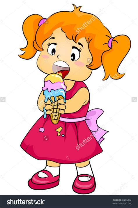 Eating ice cream clipart - Clipground