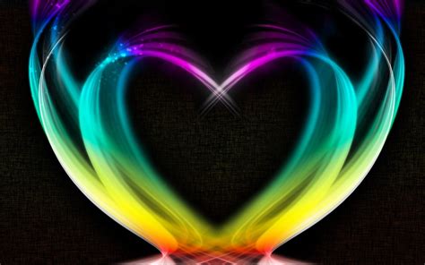 Heart, Rainbow, Smoke, Colorful wallpaper - Coolwallpapers.me!