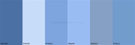 Baby Blue Color Palettes - Aesthetic Color Palette