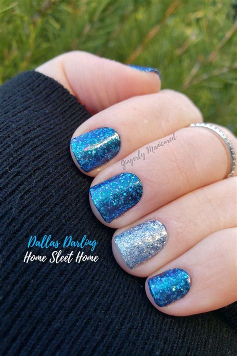 Color Street Dallas Darling And Home Sleet Home Color Street Nails