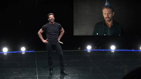 Ryan Reynolds Surprised Hugh Jackman With A Birthday Song Nerdist