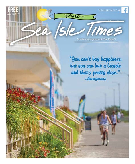 Seven Mile Publishing Sea Isle Times Spring Page