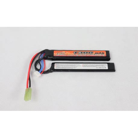 VB POWER Batterie Lipo 11 1V 1300mAh 15C Heritage Airsoft