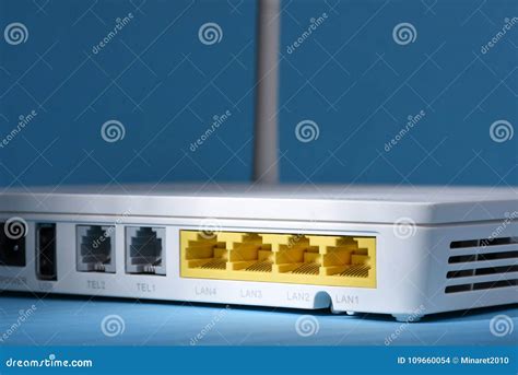 Wireless Router Internet Networking Device Stock Photo Image Of