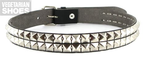 Studded Belt Pyramid Black Belts