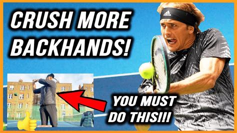 Two Handed Backhand Tennis Lesson Tips To Crush More Backhands