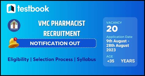 Vmc Pharmacist Recruitment Apply For Vacancies Here