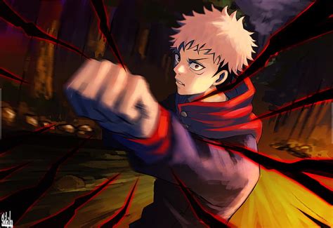 1920x1080px 1080p Free Download Anime Jujutsu Kaisen Yuji Itadori