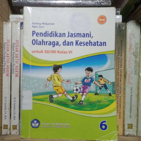 Jual Pendidikan Jasmani Olahraga Dan Kesehatan PJOK 6 Untuk SD MI Kelas