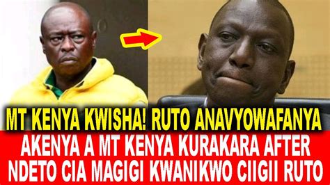 Mt Kenya Kwisha Ruto Anavyowafanya Akenya A Mt Kenya Kurakara After