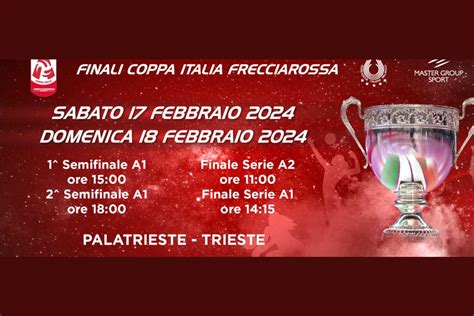 Aip A Trieste Per Le Finali Coppa Italia Frecciarossa